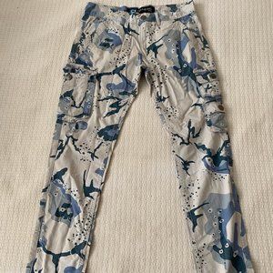 Men's Slim Fit Printed Casual Pants